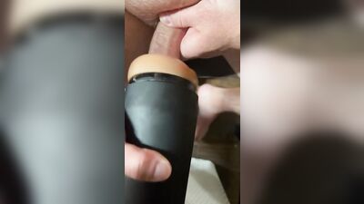 Playing with the twink hole toy