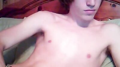 Emo Twink Cum Show @ LocalAmateurSextube: Thick Cock Jerk-Off Session!