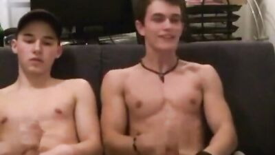 College Boys Cumming Adventures: Two Hot Studs Get Down and Dirty in the Dorm Room!