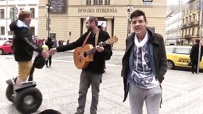 Public Twink Stroke Session: Hardcore Gay Porn Video