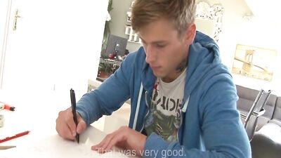 Gay Porn Twinks: Bareback Hard Lovers Trio Action