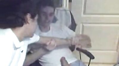 Gay Oral Encounters: Helping Friends Cum!