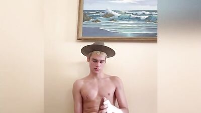 Oscars Monster Cock! - Blond Boy Amateur Big Dick Twink