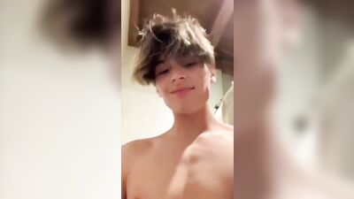 Gangbang in the Bathroom - Three Twink Hunks Porn