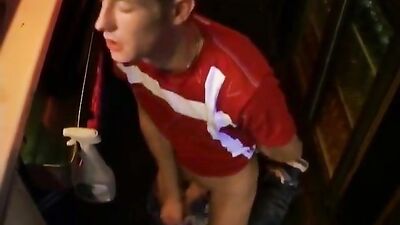 Gay Porn Tube - Helping The Jock Cumshots & Oral Delights!