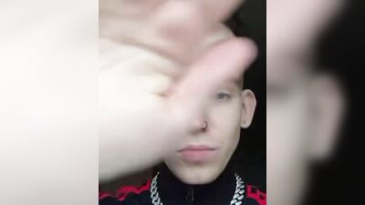 Blond Russian Fetish Fun - Head Shaved Action