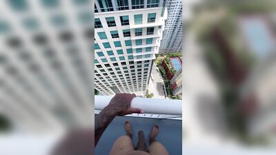 Gay Porn with a View - Acrophobes Beware!