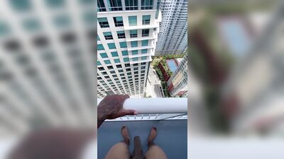 Gay Porn with a View - Acrophobes Beware!