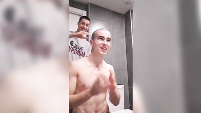 Russian Twink Hair Shaving Adventure - Action Fetish Fun!