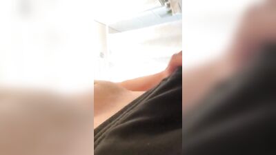 Young & Sexy in the Bathroom! - First Time Fun Amateur Wanking Video