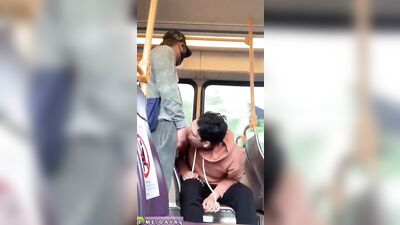 Gay Porn Bus Sucking Action - Oral Public Sex Twink Boy