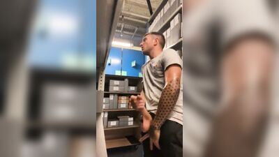 Lunch Break Adventure: A Handjob Surprise!