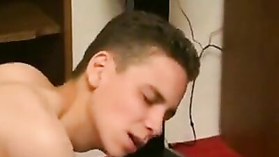 Gay Porn Action Floor Boys: Hardcore Fucking on the Bed