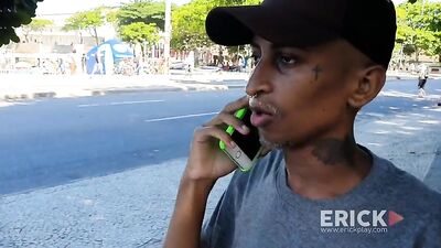 Gay Porn Arrombando Carioca 2: The Sequel - Black Amateur Action