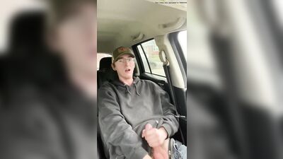 Young Blondes Cumming in Cars - Real Boys Porn!