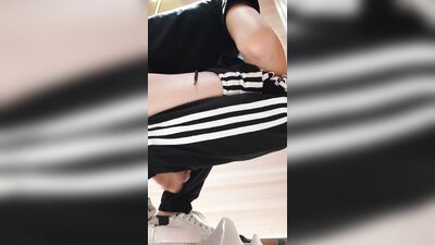 Twink Public Toilet Porn-Craving Asian Exposed!