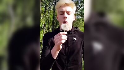 German Teen Makes A Wish - Blond Boys Fetish Gay Porn Video