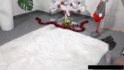 Christmas Twink Gets Cum Shots on Independence Day Gay Porn Video