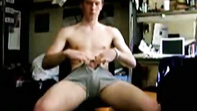 Gay Web-Cam Adventures With Andy: Straight Cam #1