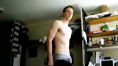 Gay Porn Web-Cam #3: Straight Andys Steamy Cam Show