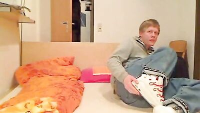 Teen Sock Sneaker Jerk and Sniff: The Ultimate Foot Fetish Experience!