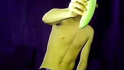 Kylers Banana Frenzy - Fun Adult Gay Porn Video!