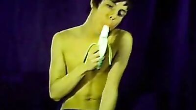 Kylers Banana Frenzy - Fun Adult Gay Porn Video!