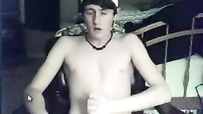 Baseball Cap Boy Cam: Amateur Gay Porn Video