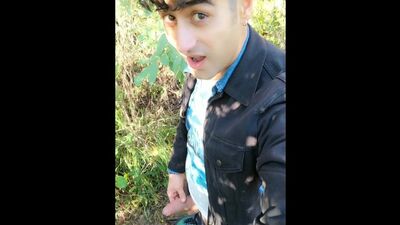 Marking my territory with piss , spit and cum