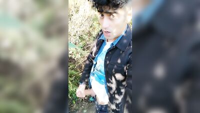 Marking my territory with piss , spit and cum