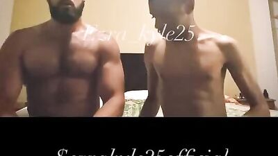 Skinny black twink & straight Italian bodybuilder gay solo full vid on justfor.fans/ezra_kyle25