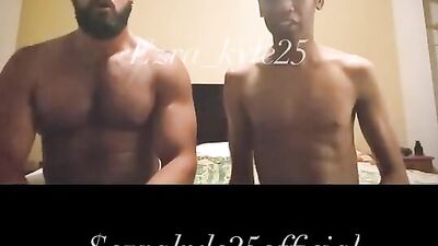 Skinny black twink & straight Italian bodybuilder gay solo full vid on justfor.fans/ezra_kyle25