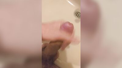 Gay Boy Jerkoff Handjob Bathroom