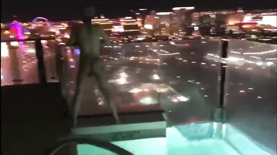 Daniel Hausser sucks Daddy’s dick in Balcony Jacuzzi