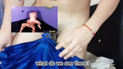 LATINO REACCIONA A UN VIDEO PORNO Y TERMINA EXITADO