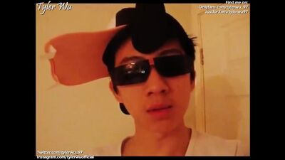 Asian twink explains Chinese New Year and doesn't jerk off