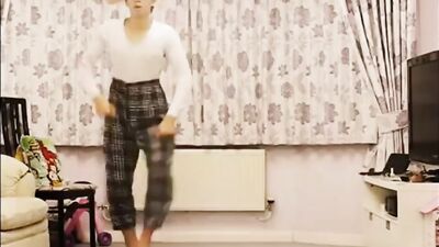 Asian twink explains Chinese New Year and doesn't jerk off