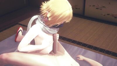 Legend of Zelda - Link Femboy Boobjob