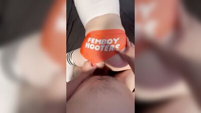 POV: fucking a femboy hooter and cumming on his bubble butt (full vid on only fans thustin69)