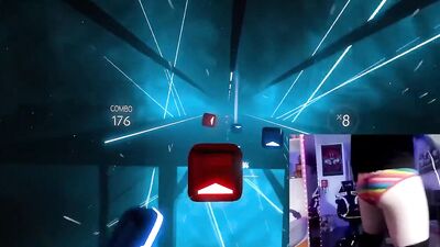 Femboy Ass Jiggles to BeatSaber