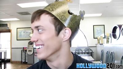 Krys Perez and Brice Carson touring the sunny California