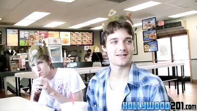 Krys Perez and Brice Carson touring the sunny California