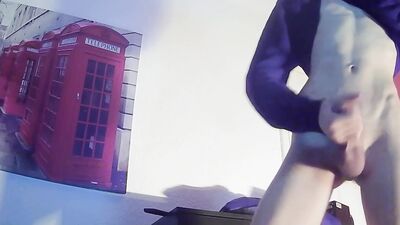 Young Twink Touching His Cock And Cumming :3