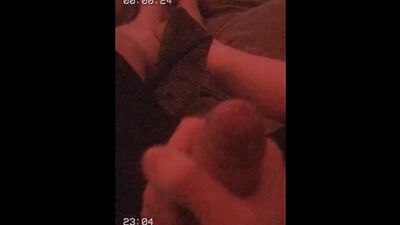 Jerking off in my bed