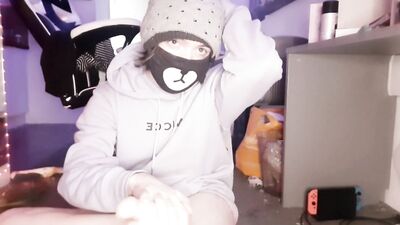 Twink Femboy Plays With His Feet (Paid Request)