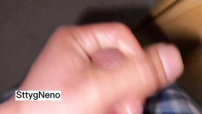 Masturbating while I walk around the house