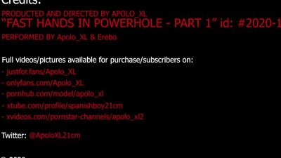 FAST HANDS IN POWERHOLE - PART 1 (PREVIEW)