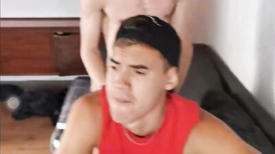 BRITISH SCALLY BAREBACK ROUGH FUCK! ARON BAIN