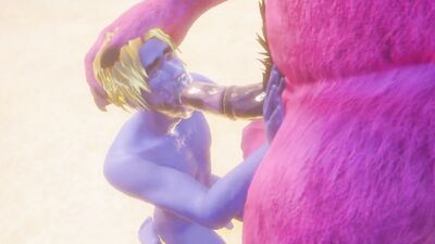 Furry twink deepthroat cock [yiff party]