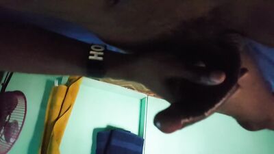 DL BBC play with a long big black cock